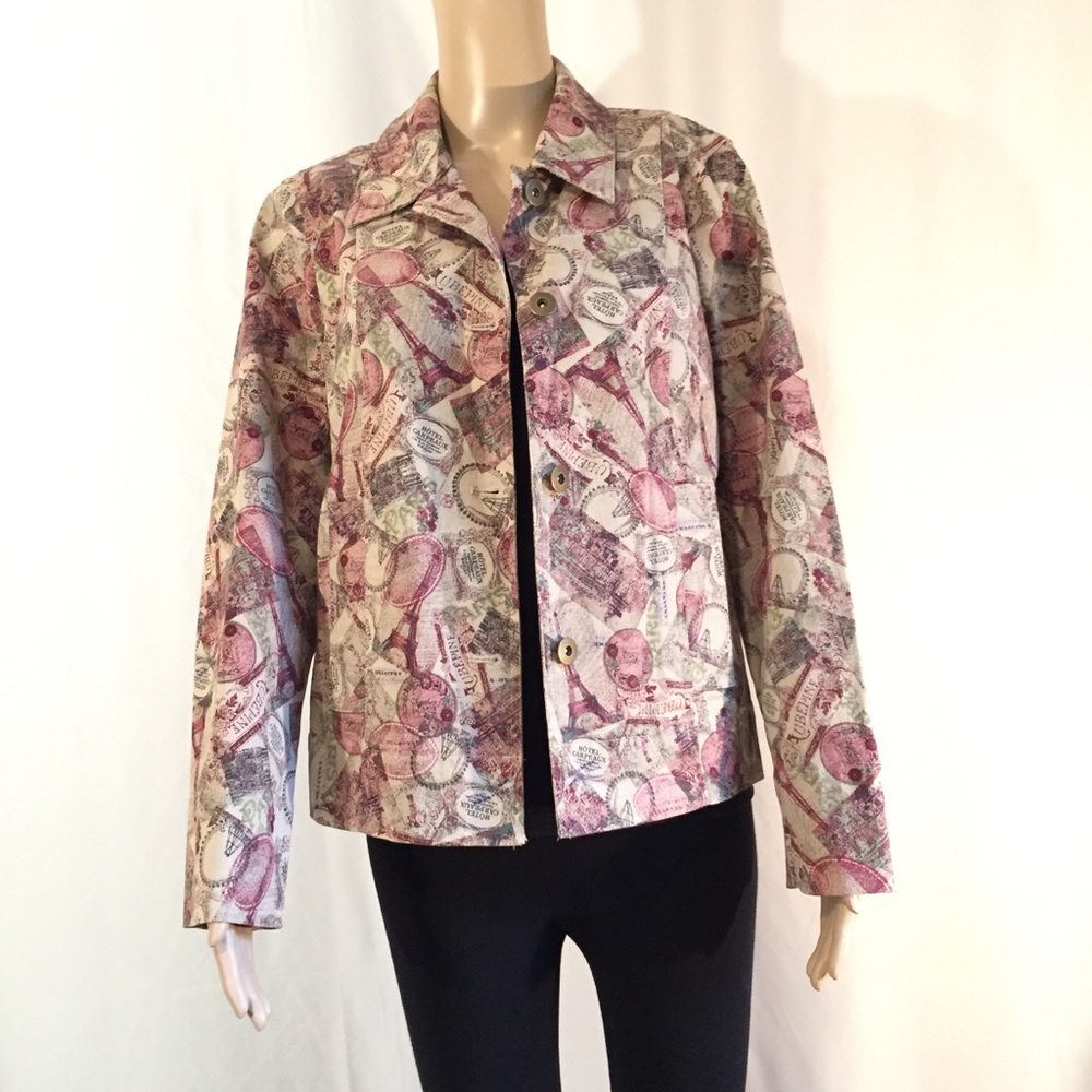 Christopher and Banks Paris Eiffel Tower Jacket